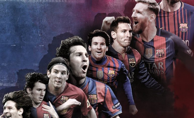 Messi shënoi golin e 100 në Evropë, ky ishte goli i parë (Video)
