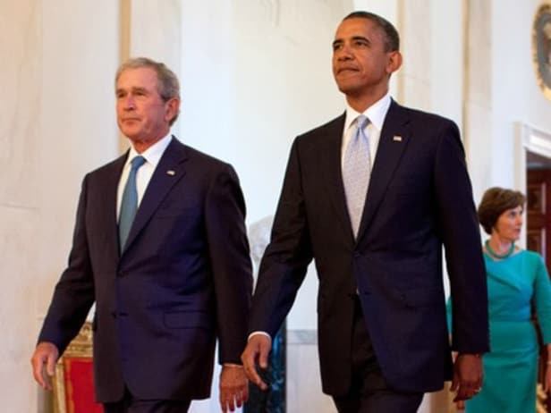 ISH PRESIDENTET/ Godasin Obama dhe Bush: Tramp, politika te shekullit te 19!