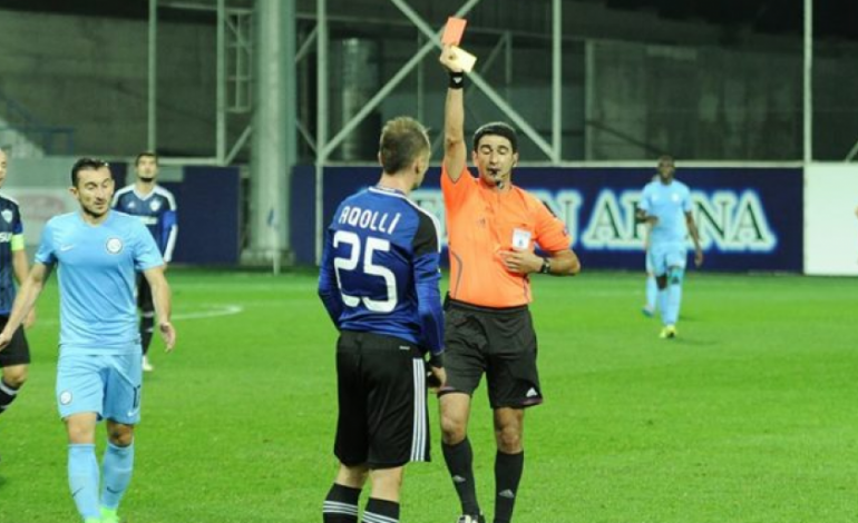 Agolli ‘tradhëton” për herë të parë Qarabagun, ndëshkohet me karton të kuq