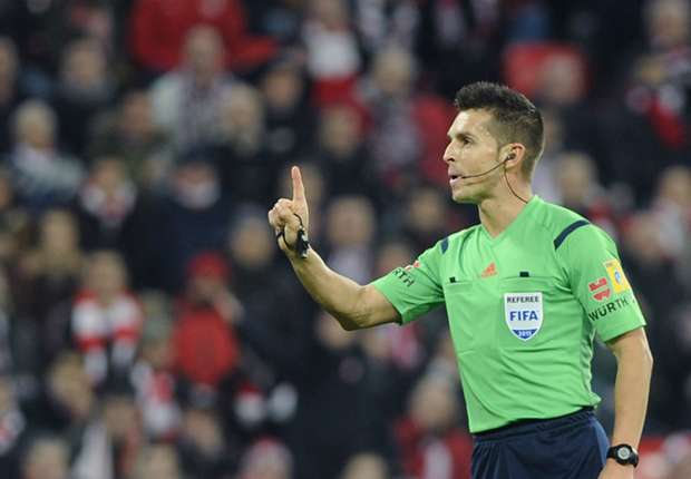 Sfida Partizani i Beogradit-Skënderbeu, UEFA cakton arbitrin