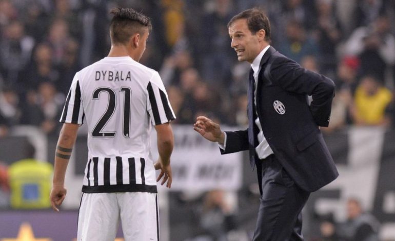 ‘Plas’ tek Juventus, Dybala ofendon Allegrin