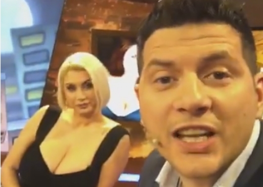 Video/ Ermal Mamaqi dhe Çiljeta ‘sherr’ me lugë live gjatë emisionit