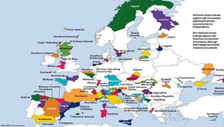 Katalonja nuk është vetme, dhjetëra rajone evropiane duan pavarësi