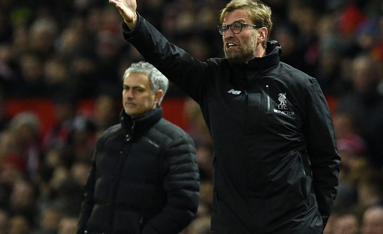 Formacionet zyrtare, Liverpool-Manchester United