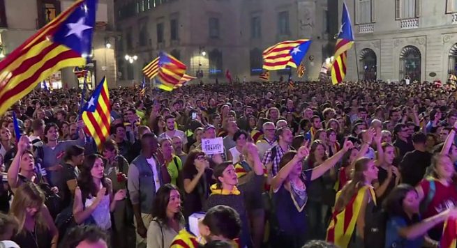 Pavarësia Katalonjës, Spanja ka filluar të marrë masat e para