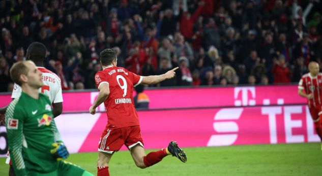 Bayern fiton pastër ndaj Leipzing, kthehet në krye të klasifikimit
