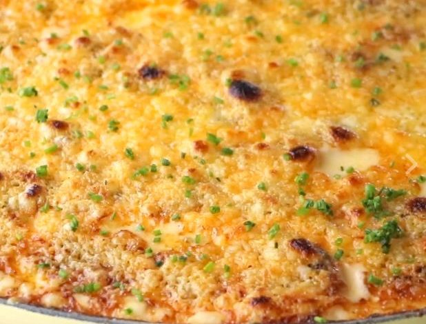 Patate me kaçkavall e proshutë