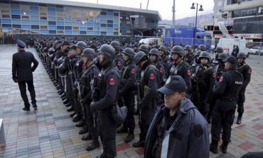 EUROPA LEAGUE/ Skenderbeu - Partizani i Beogradit, policia blindon Elbasanin