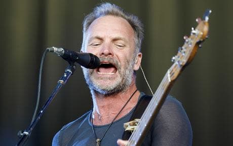 PRANE SHQIPERISE/ Sting, sonte në Shkup për turin botëror të albumit të ri