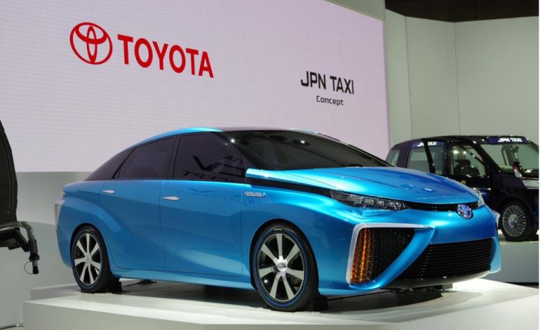Harrojini elektriket, Toyota investon për makinat me hidrogjen