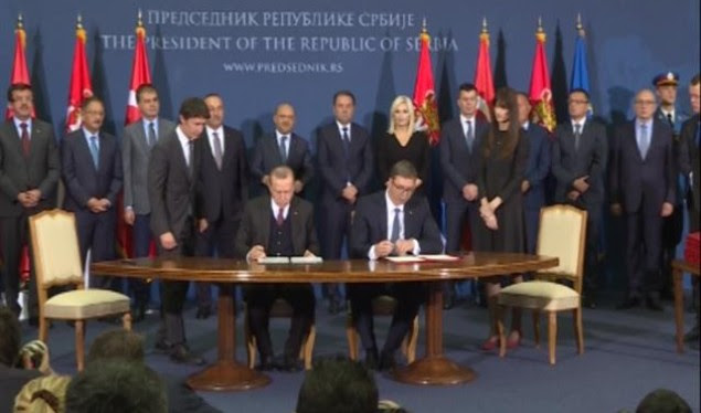 Nënshkruhet deklarata bashkëpunimi Serbi – Turqi