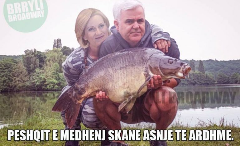 ‘Peshku i madh’/ Shpërthen humori në rrjetet sociale