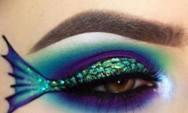 Foto/ Trendet e çuditshme të 2017, modeli sirenë në make-up