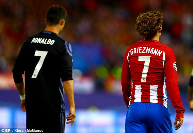 DERBI/ Griezmann dhe Cristiano Ronaldo: Besojnë tek numri “7”