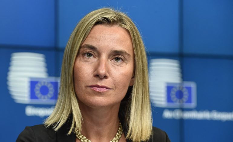 Mogherini: Shqipëria dhe Bashkimi Europian janë në linjë me njëqind për qind