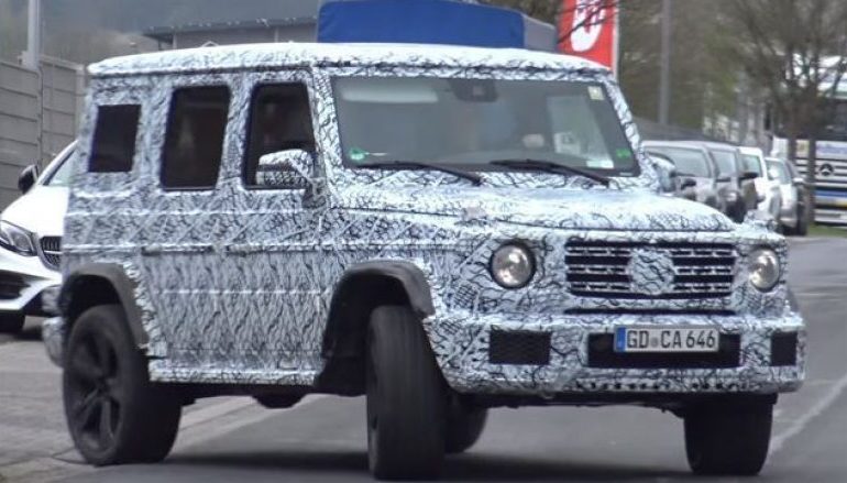 Dy muaj para daljes zyrtare, Mercedes G-Class shihet gjatë fazës testuese