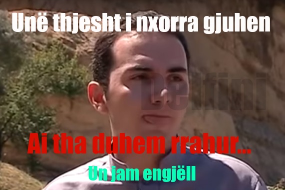 Plas ironia në rrjetet sociale me Salianjin/ “Ai tha që duhem rrahur, por unë jam ëngjëll”