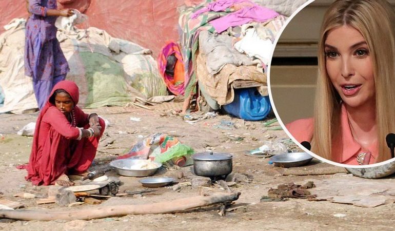 Qyteti indian vizitohet nga Ivanka Trump, policia ‘zhduk’ lypësit dhe të pastrehët (Video)