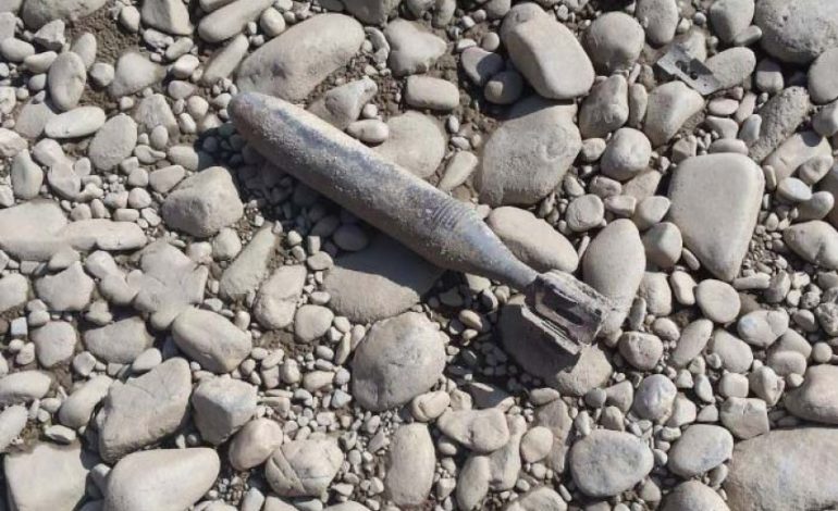 Himarë, gjendet një bombë aviacioni me 30 kg eksploziv