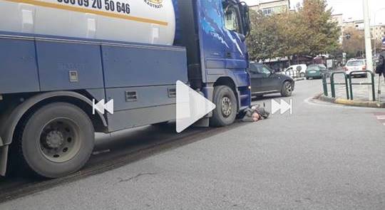 Aksident në Tiranë, kamioni shtyp për vdekje një burrë me biçikletë (Foto)