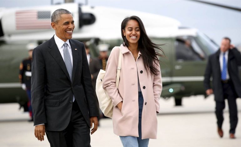 VIDEO/ Kapet mat vajza e Barack Obama me djalin misterioz