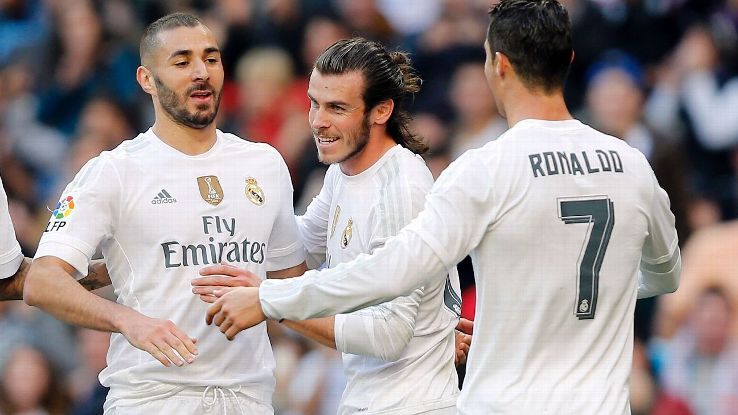 Benzema-Bale e Ronaldo ia kalojnë vetëm…sulmit të Beneventos