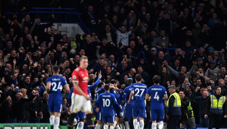 (VIDEO) Chelsea mposht Manchester United, Morata shënon një gol të “çmendur”