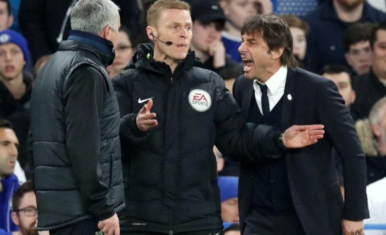 E TURPSHME/ Ja çfarë ka ndodhur midis Mourinhos dhe Contes pas përfundimit të ndeshjes