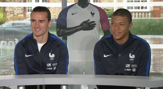 Griezmann: Ëndërroj të luaj me Mbappen e Neymarin