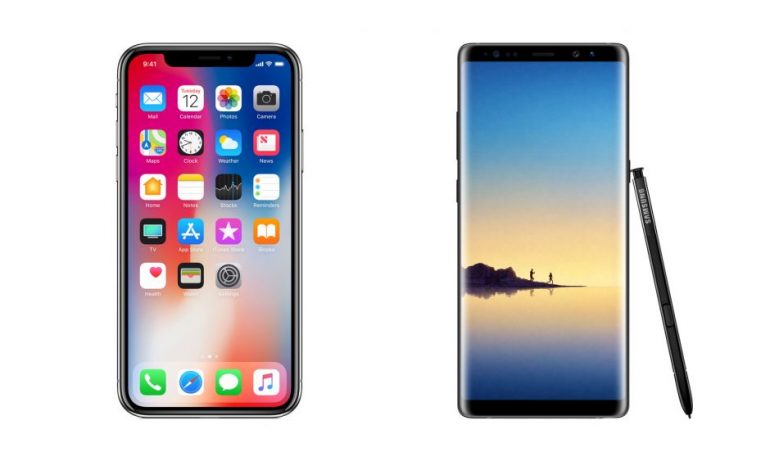 Samsung Galaxy S9 kopjon tipare të iPhone X