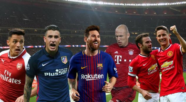 Messi, Sanchez, Robben/ Ja lojtarët të cilëve iu skadon kontrata në 2018