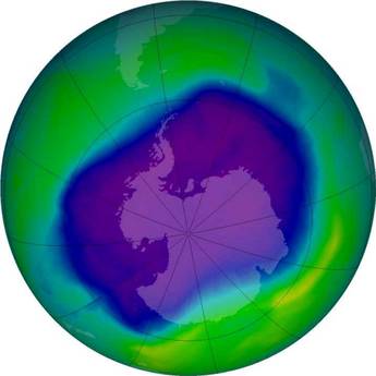 NASA: Vrima gjigande e ozonit në tokë po zvogëlohet