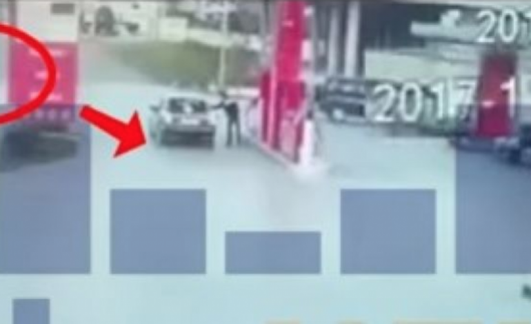 Prokurori i Elbasanit Dritan Gina, shpartallon karburantin, përplas dy mjete dhe punëtorin