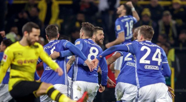 Schalke e jashtëzakonshme, nga 0-4 e barazon në 4-4 rezultatin ndaj Dortmundit