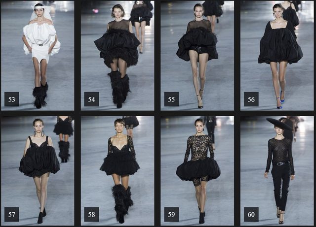 Modele si “asfalti pas shiut”: Saint Laurent më sensual se kurrë