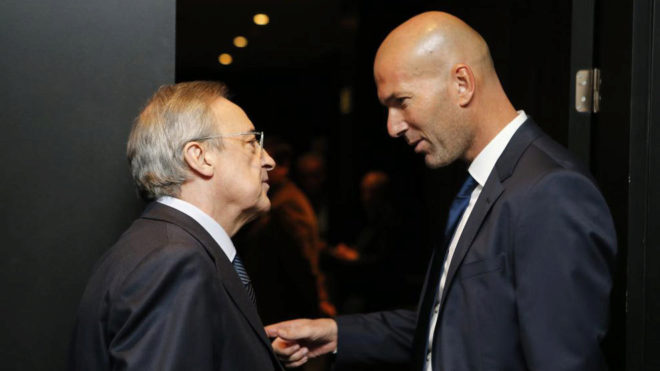 Perez humb durimin, Zidane rrezikon shkarkimin