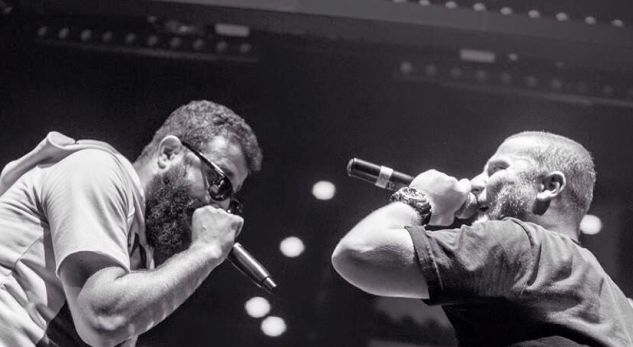 MC Kresha dhe Lyrical Son bëjnë shqiponjën dykrenare në prag të fundvitit (FOTO)