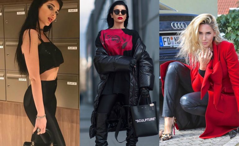 Një stil fantastik pantallonash lëkure, që këto këngëtare na frymëzuan edhe ne (FOTO)
