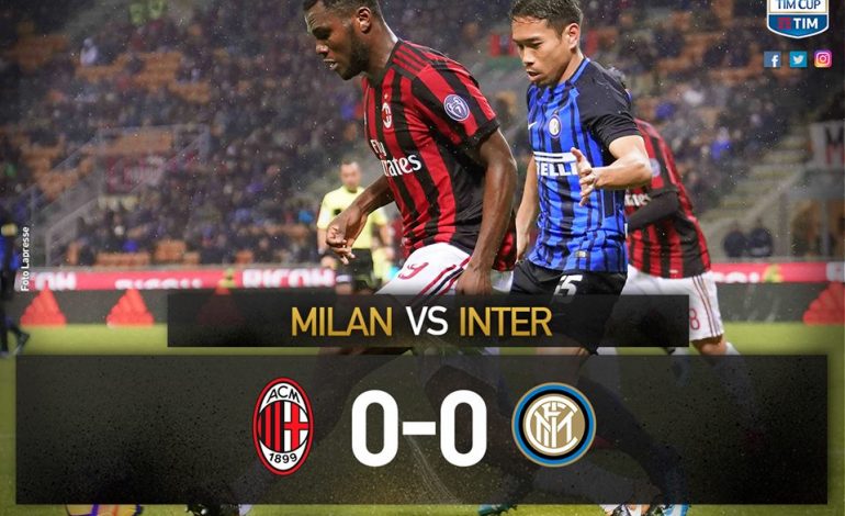 Kupa e Italisë/ Përfundon barazim derbi Milan-Inter, ndeshja shkon në shtesë