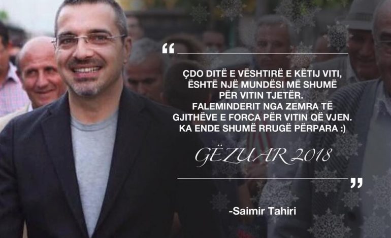 Tahiri uron shqiptarët: Çdo ditë e vështirë e këtij viti është një mundësi për vitin tjetër