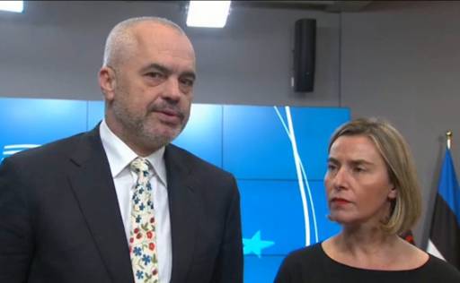 BRUKSEL/ Rama takon Mogherinin: Presim hapjen e negociatave