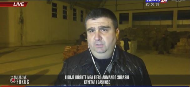 Kryebashkiaku i Fierit: Evidentuam dëmet nga përmbytjet, dëmshpërblimi do bëhet me lekë jo orendi