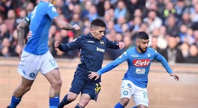 Napoli vazhdon kryesimin, spektakël dhe përmbysje ndaj Sampdorias