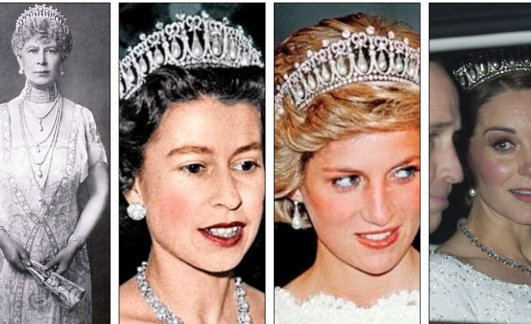 FOTO/ Si ruhen dhe kalojnë kurorat nga një princeshë në tjetrën. Si Kate ashtu dhe Camilla zgjedhin…