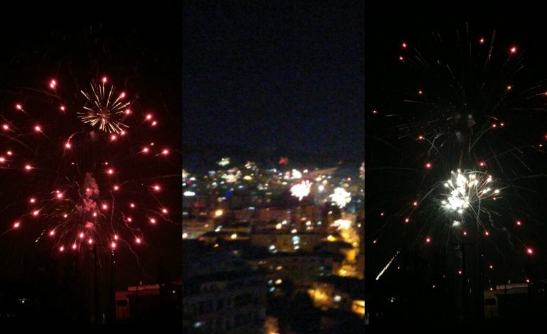TROKET VITI I RI 2018/ Tirana feston në sheshin ‘Skëndërbej’, mijëra qytetarë spektatorë të fishekzjarreve (VIDEO + FOTO)