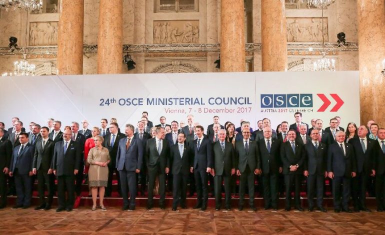 Mbyllja e kryesisë austriake, Ministri Bushati merr pjesë në Ministerialin e OSBE-së në Vjenë