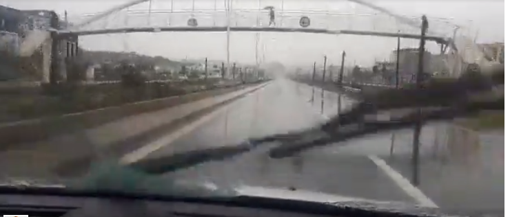 LIVE/ Policia e Shtetit inspekton autostradën Tiranë-Durrës, ja zona e kalueshme