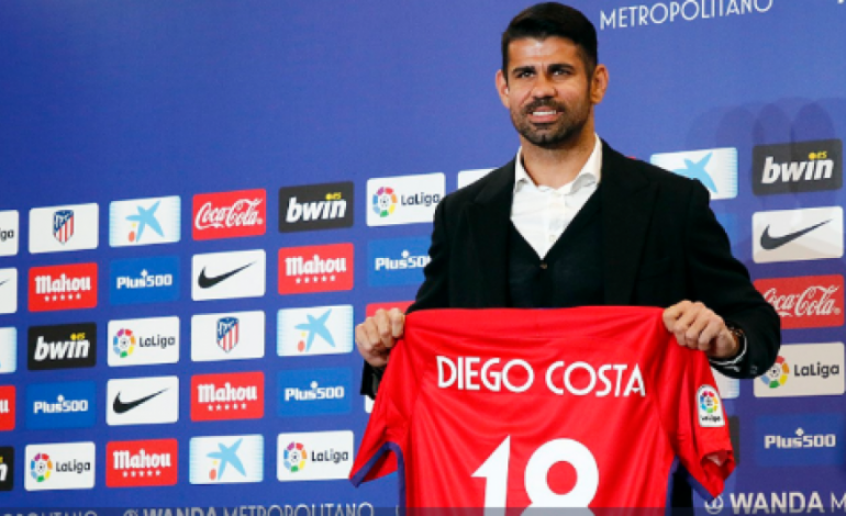 ZYRTARE: Atletico Madrid prezanton Diego Costan