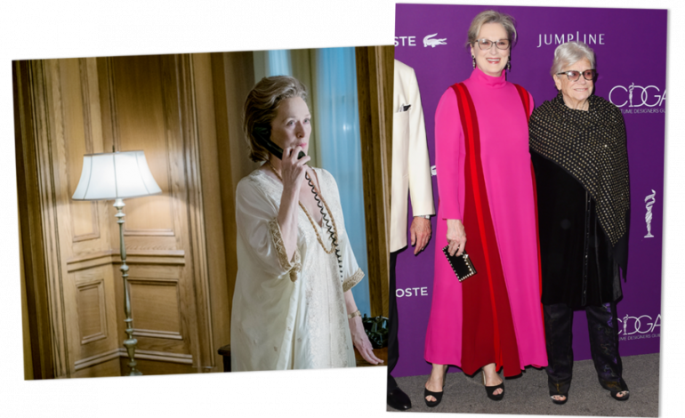 “The Post”/ Ndryshimi i stilit të ikonës Meryl Streep në filmin e fundit. Nga veshje mashkullore në…