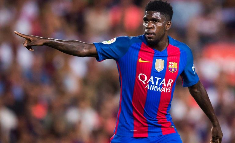 Paraqitjetet fantastike me Barcelonën, Umtiti tërheq vëmendjen e gjigandëve angleze
